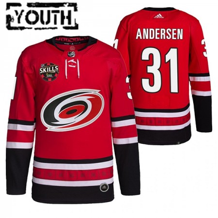Carolina Hurricanes Hockeydrakt Frederik Andersen 31 2022 NHL All-Star Skills Authentic - Barn